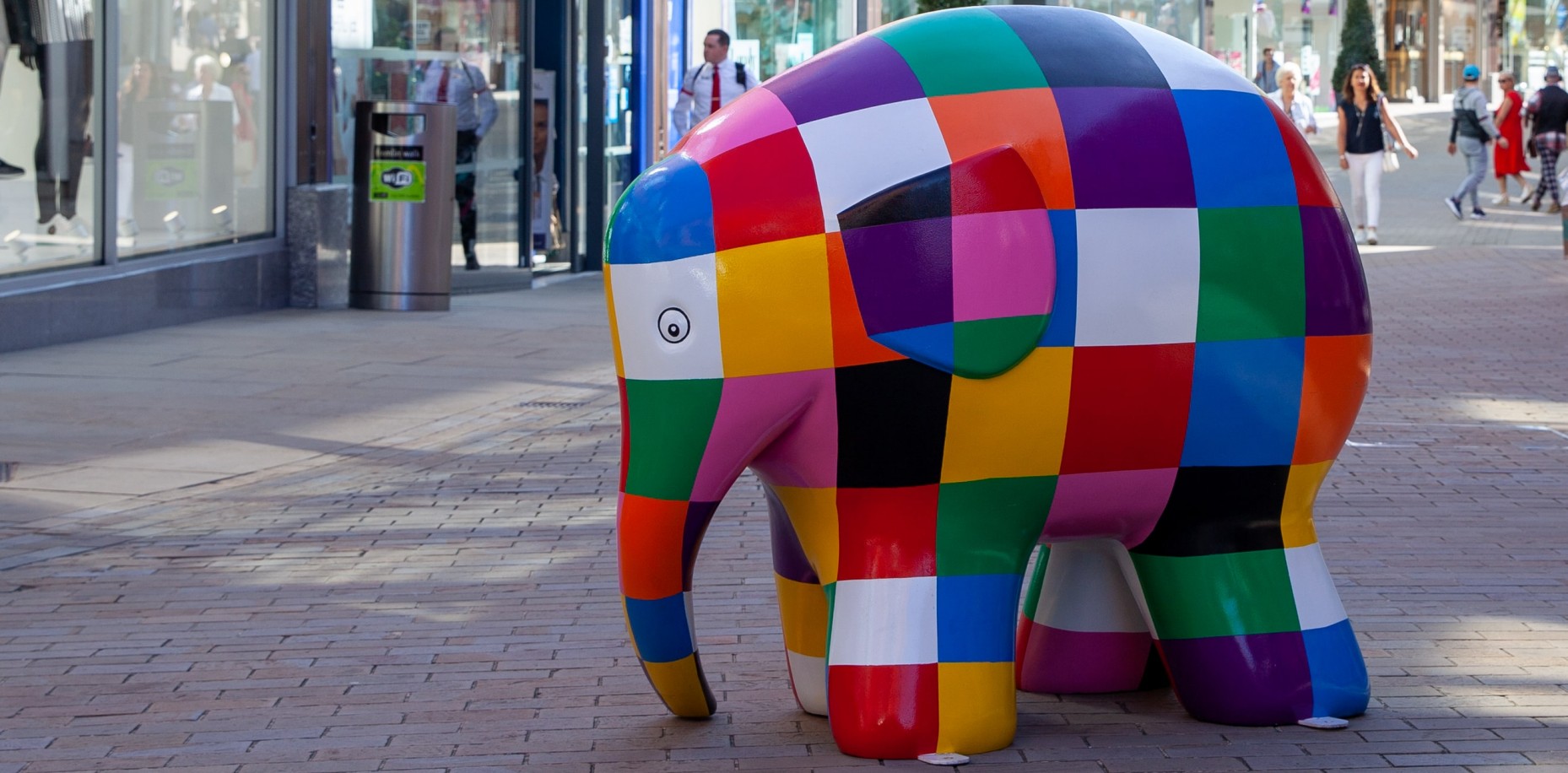 Elmer’s Big Heart of Kent Parade in Maidstone is open from tomorrow; it’s going to be fabulous