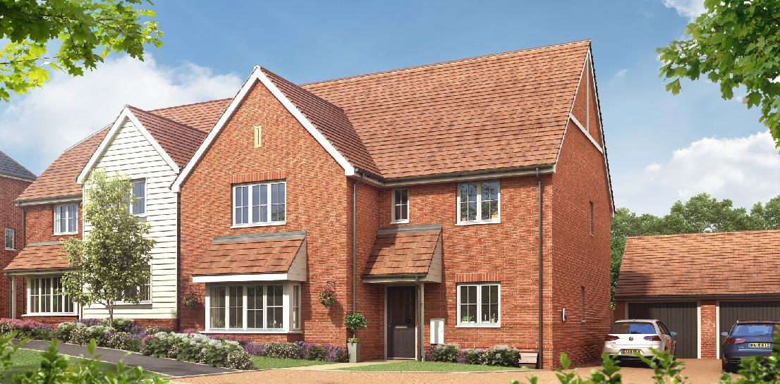 Beautiful spacious 5 bedroom detached homes with double garage in Coxheath, Maidstone.