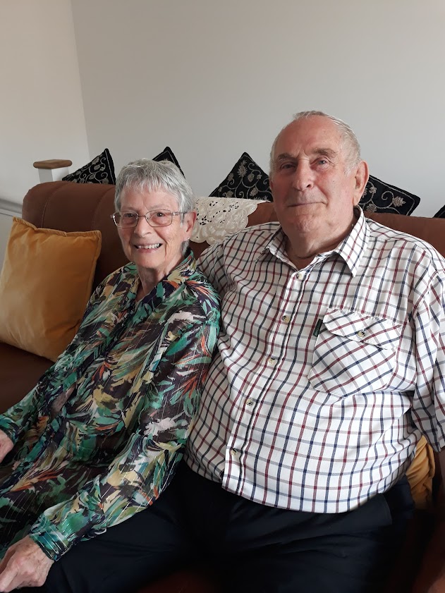 Alan & Miriam Penfold feel like they’ve come home!