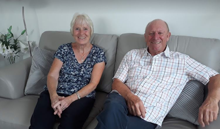 A surprising turn of events for Graham and Wendy,  when they chose a new home at Pebble Gate Place, Sandwich!